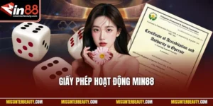 Giấy phép hoạt động Min88