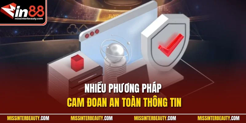 Nhiều phương pháp cam đoan an toàn thông tin